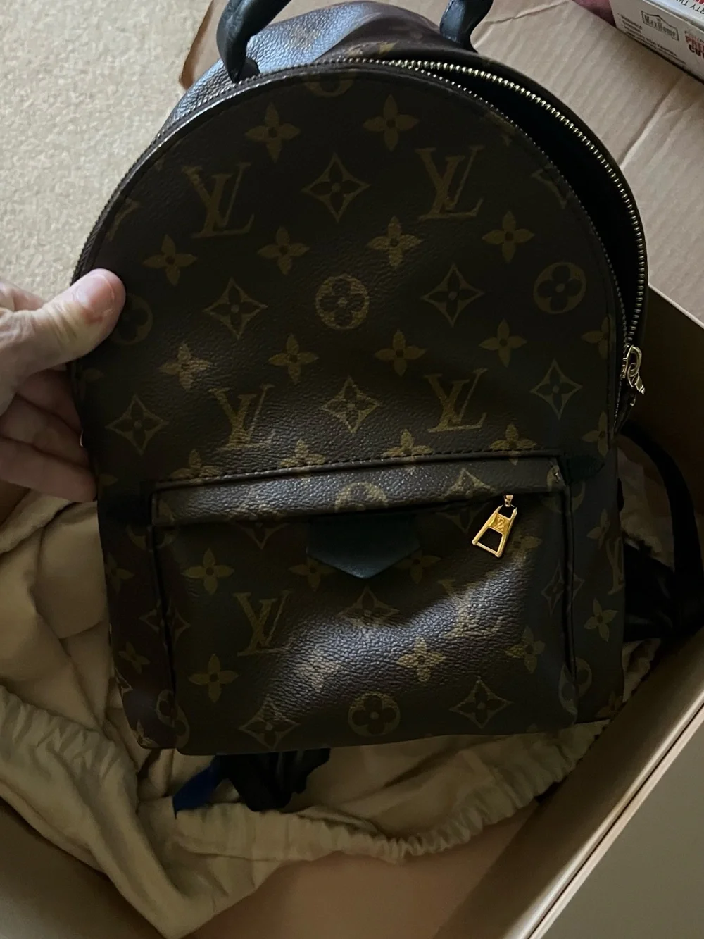 Louis Vuitton Orange and White Branded Box with Price Tag